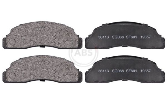 Kit de plaquettes de frein, frein à disque 36113 ABS, Image 4