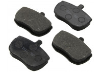 Kit de plaquettes de frein, frein à disque 36124 ABS