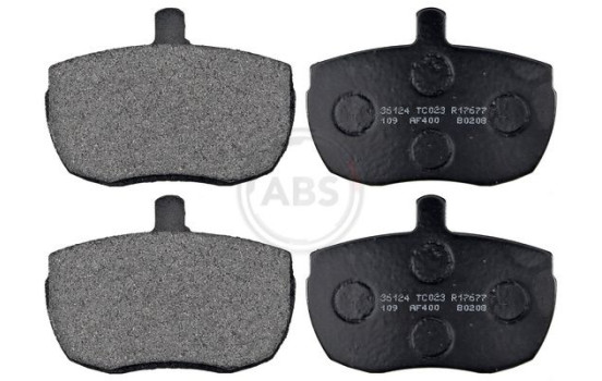 Kit de plaquettes de frein, frein à disque 36124 ABS, Image 4