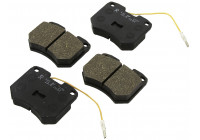 Kit de plaquettes de frein, frein à disque 36137 ABS