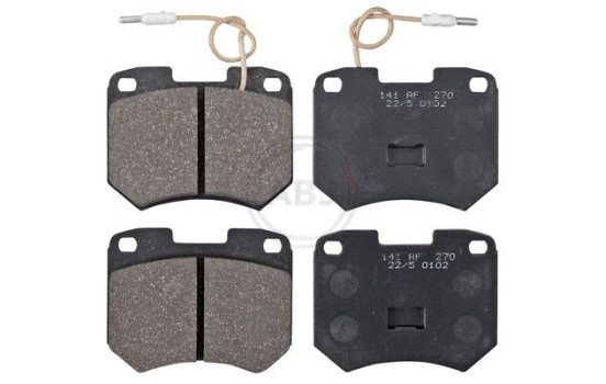 Kit de plaquettes de frein, frein à disque 36137 ABS, Image 4