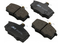 Kit de plaquettes de frein, frein à disque 36138 ABS