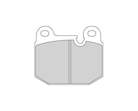 Kit de plaquettes de frein, frein à disque 36140 ABS, Image 3