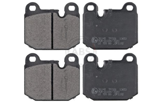 Kit de plaquettes de frein, frein à disque 36140 ABS, Image 4