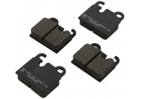 Kit de plaquettes de frein, frein à disque 36141 ABS