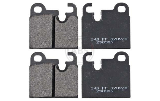 Kit de plaquettes de frein, frein à disque 36141 ABS, Image 4
