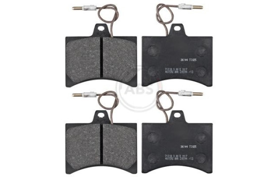 Kit de plaquettes de frein, frein à disque 36144 ABS, Image 4