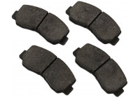 Kit de plaquettes de frein, frein à disque 36151 ABS