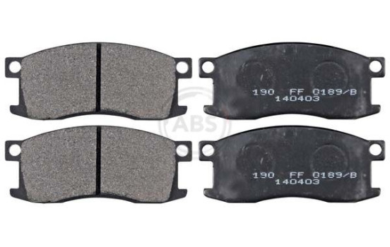 Kit de plaquettes de frein, frein à disque 36155 ABS, Image 4