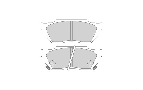 Kit de plaquettes de frein, frein à disque 36167 ABS, Image 3