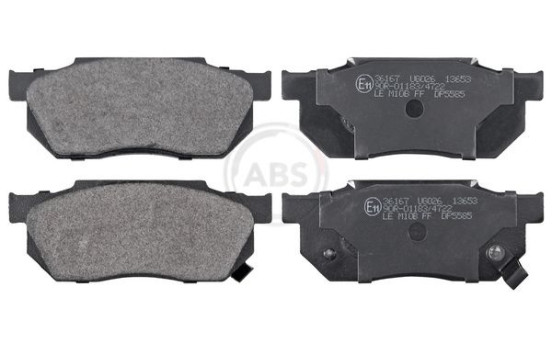 Kit de plaquettes de frein, frein à disque 36167 ABS, Image 4