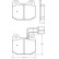 Kit de plaquettes de frein, frein à disque 36171 ABS, Vignette 2