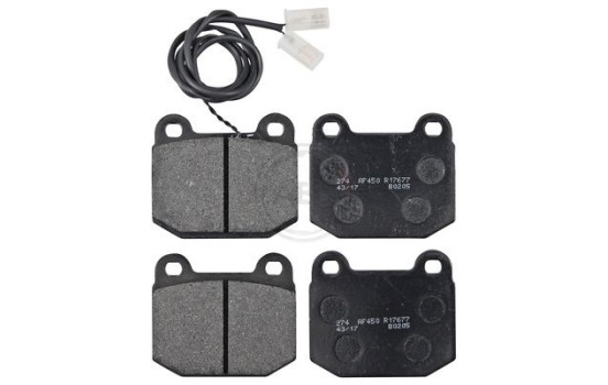 Kit de plaquettes de frein, frein à disque 36171 ABS, Image 4
