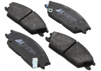 Kit de plaquettes de frein, frein à disque 36172 ABS