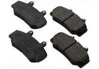 Kit de plaquettes de frein, frein à disque 36177 ABS