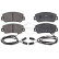 Kit de plaquettes de frein, frein à disque 36186 ABS, Vignette 4