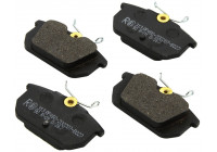 Kit de plaquettes de frein, frein à disque 36188 ABS