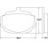 Kit de plaquettes de frein, frein à disque 36208 ABS, Vignette 3
