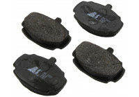 Kit de plaquettes de frein, frein à disque 36208 ABS