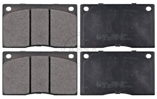 Kit de plaquettes de frein, frein à disque 36341 ABS, Image 4