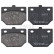 Kit de plaquettes de frein, frein à disque 36371 ABS, Vignette 4