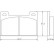Kit de plaquettes de frein, frein à disque 36372 ABS, Vignette 3
