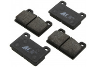 Kit de plaquettes de frein, frein à disque 36372 ABS