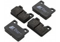 Kit de plaquettes de frein, frein à disque 36421 ABS