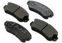 Kit de plaquettes de frein, frein à disque 36448 ABS