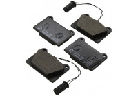 Kit de plaquettes de frein, frein à disque 36449 ABS