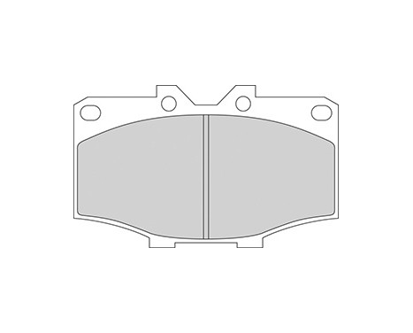 Kit de plaquettes de frein, frein à disque 36462 ABS, Image 2