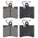 Kit de plaquettes de frein, frein à disque 36464 ABS, Vignette 4
