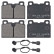 Kit de plaquettes de frein, frein à disque 36468 ABS, Vignette 3