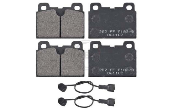 Kit de plaquettes de frein, frein à disque 36468 ABS, Image 3