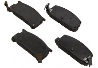 Kit de plaquettes de frein, frein à disque 36477 ABS