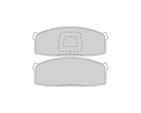 Kit de plaquettes de frein, frein à disque 36484 ABS, Image 2