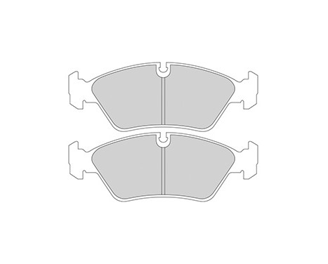 Kit de plaquettes de frein, frein à disque 36488 ABS, Image 3