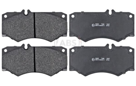 Kit de plaquettes de frein, frein à disque 36490 ABS, Image 4