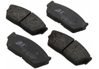 Kit de plaquettes de frein, frein à disque 36495 ABS