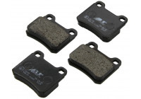 Kit de plaquettes de frein, frein à disque 36498 ABS