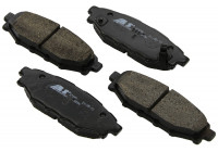 Kit de plaquettes de frein, frein à disque 36499 ABS