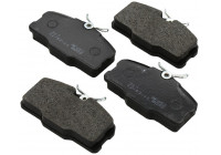 Kit de plaquettes de frein, frein à disque 36501 ABS
