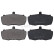 Kit de plaquettes de frein, frein à disque 36504 ABS, Vignette 3