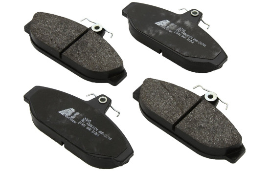 Kit de plaquettes de frein, frein à disque 36505 ABS
