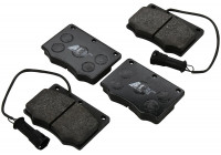 Kit de plaquettes de frein, frein à disque 36506 ABS