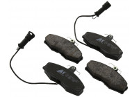 Kit de plaquettes de frein, frein à disque 36507 ABS