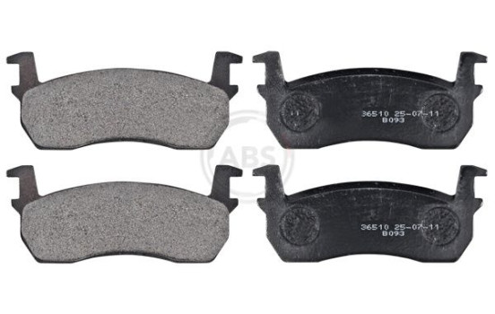 Kit de plaquettes de frein, frein à disque 36510 ABS, Image 4