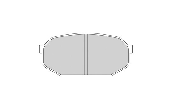 Kit de plaquettes de frein, frein à disque 36511 ABS, Image 2