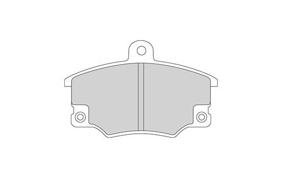 Kit de plaquettes de frein, frein à disque 36521 ABS, Image 3