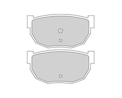 Kit de plaquettes de frein, frein à disque 36530 ABS, Image 2